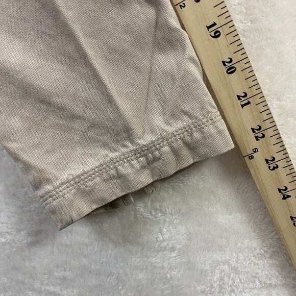Cotton Ginny Heavy Canvas Beige Button Up Shirt Jacket Women's Size Medium - Picture 9 of 9